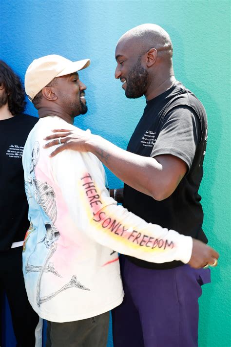 virgil abloh and kanye west.